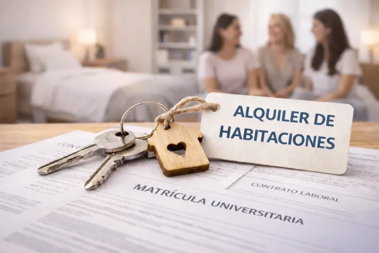 Alquiler por habitaciones en Valencia